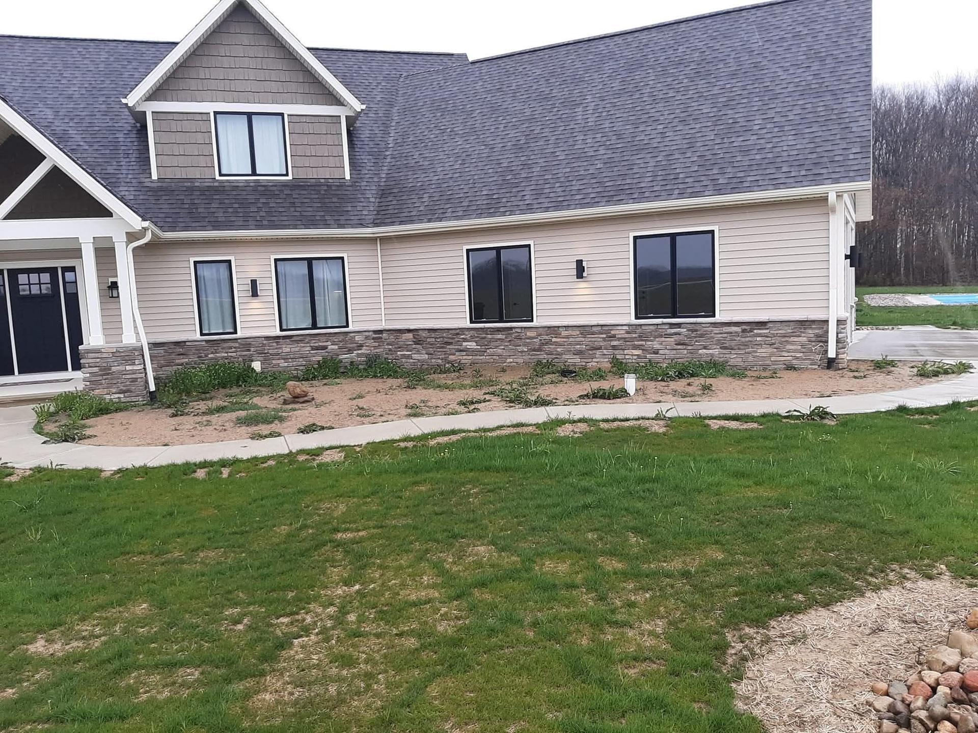 Before picture of front