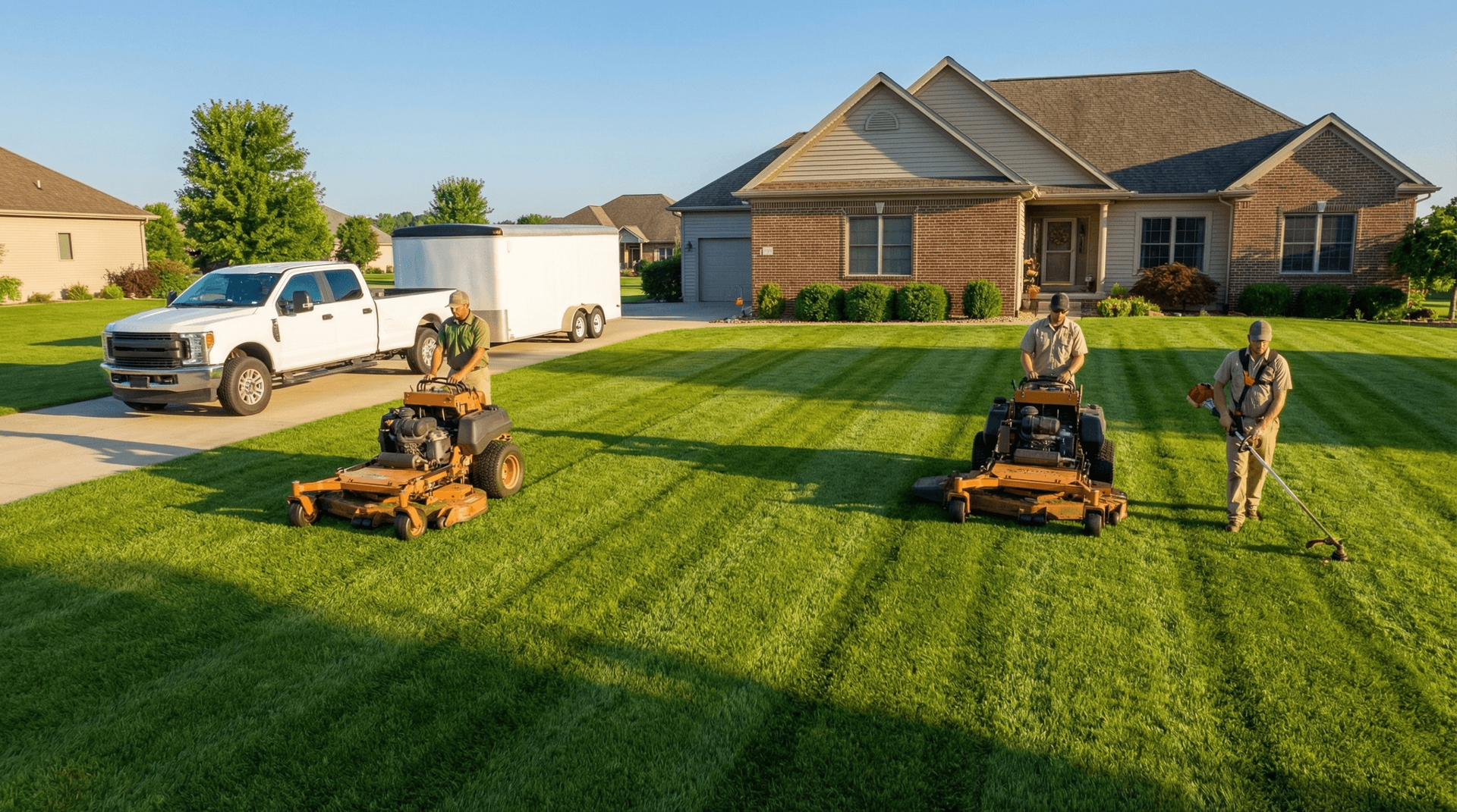 Professional lawn mowing and maintenance service in Fort Wayne Indiana