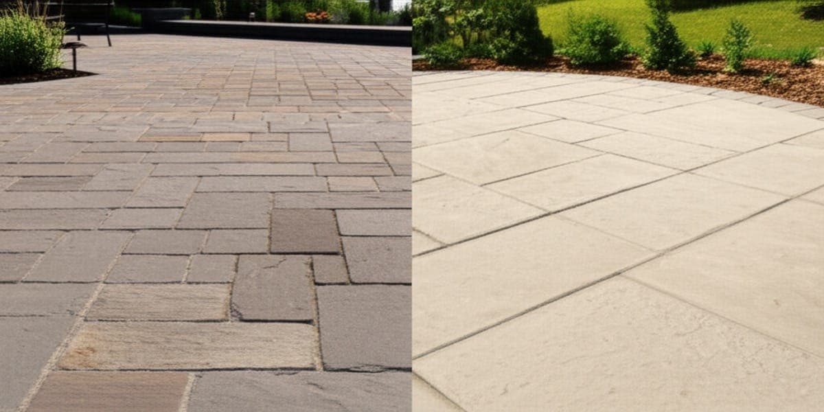 Paver Patio vs Concrete: Which is Right for Your Home?