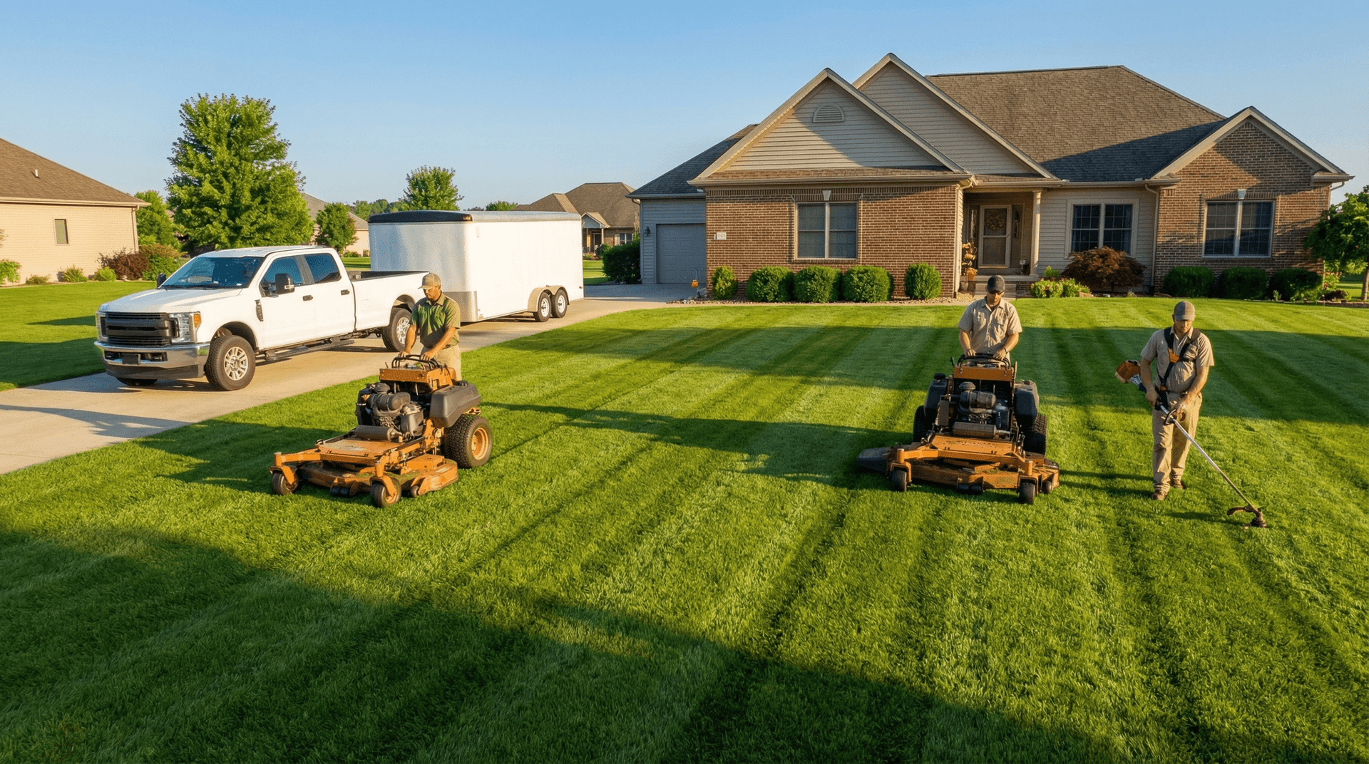 Professional lawn mowing and maintenance service in Fort Wayne Indiana