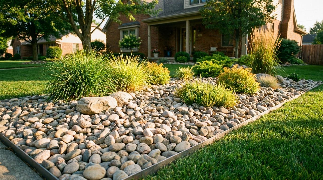 Why Use Stone Instead of Mulch in Fort Wayne Landscaping