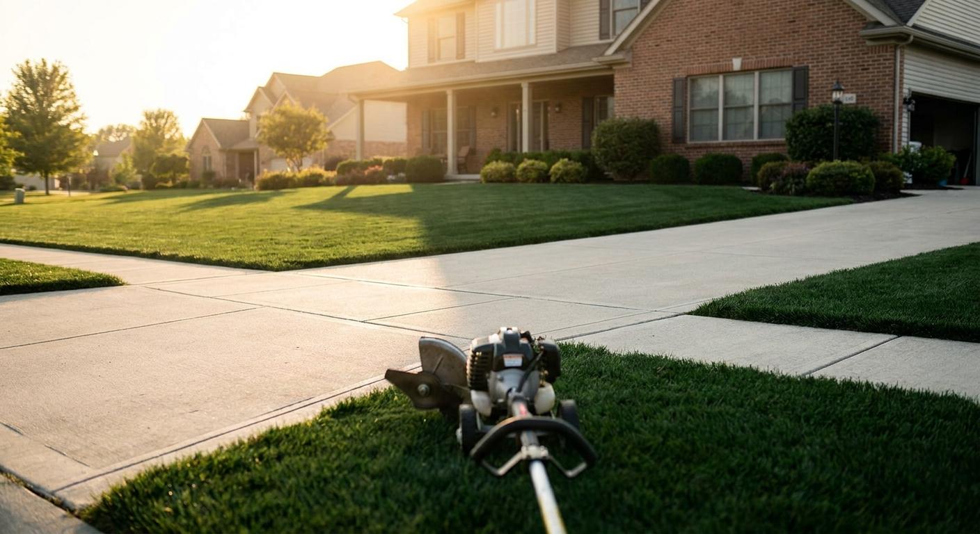 Why Edge Your Sidewalks and Driveway When You Mow in Fort Wayne - Minnick Lawn & Landscaping Fort Wayne