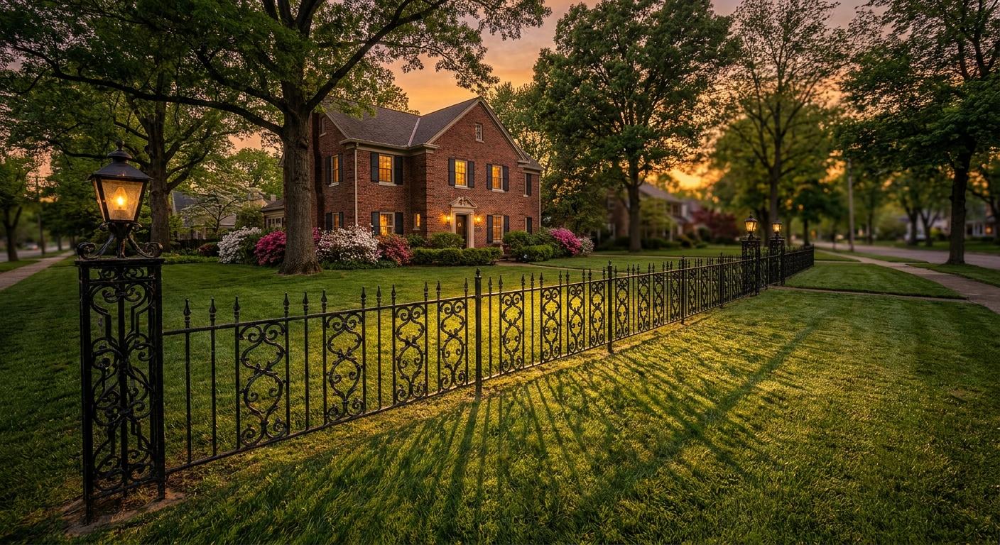 Benefits of an Iron Fence for Your Fort Wayne Home