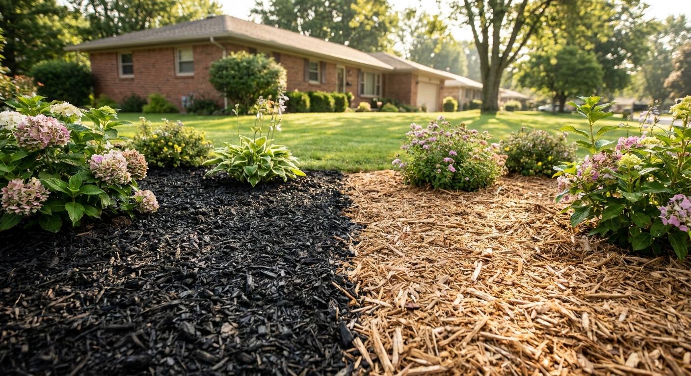 Rubber Mulch vs. Wood Mulch: Fort Wayne Landscaping Pros and Cons