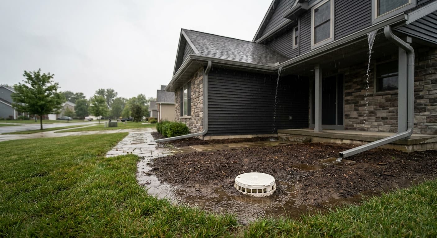 Benefits of Gutter Tile & Pop-Up Drains in Fort Wayne
