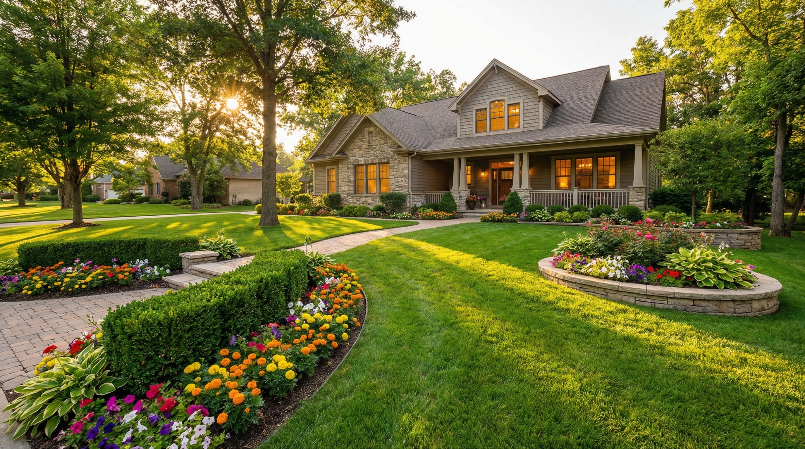 Professional lawn care and landscaping services by Minnick Lawn and Landscaping in Fort Wayne Indiana