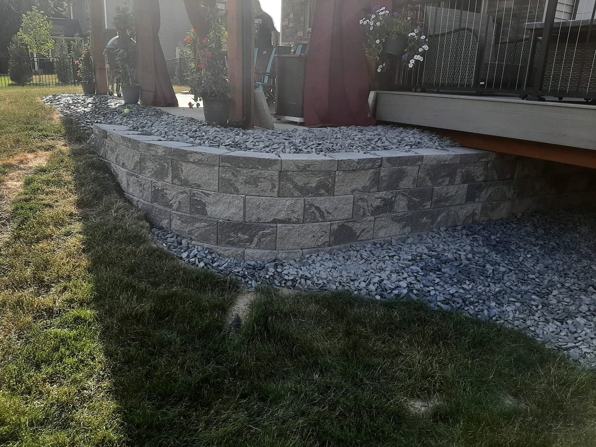 Bosch Landscaping - Fort Wayne landscaping project by Minnick Lawn and Landscaping