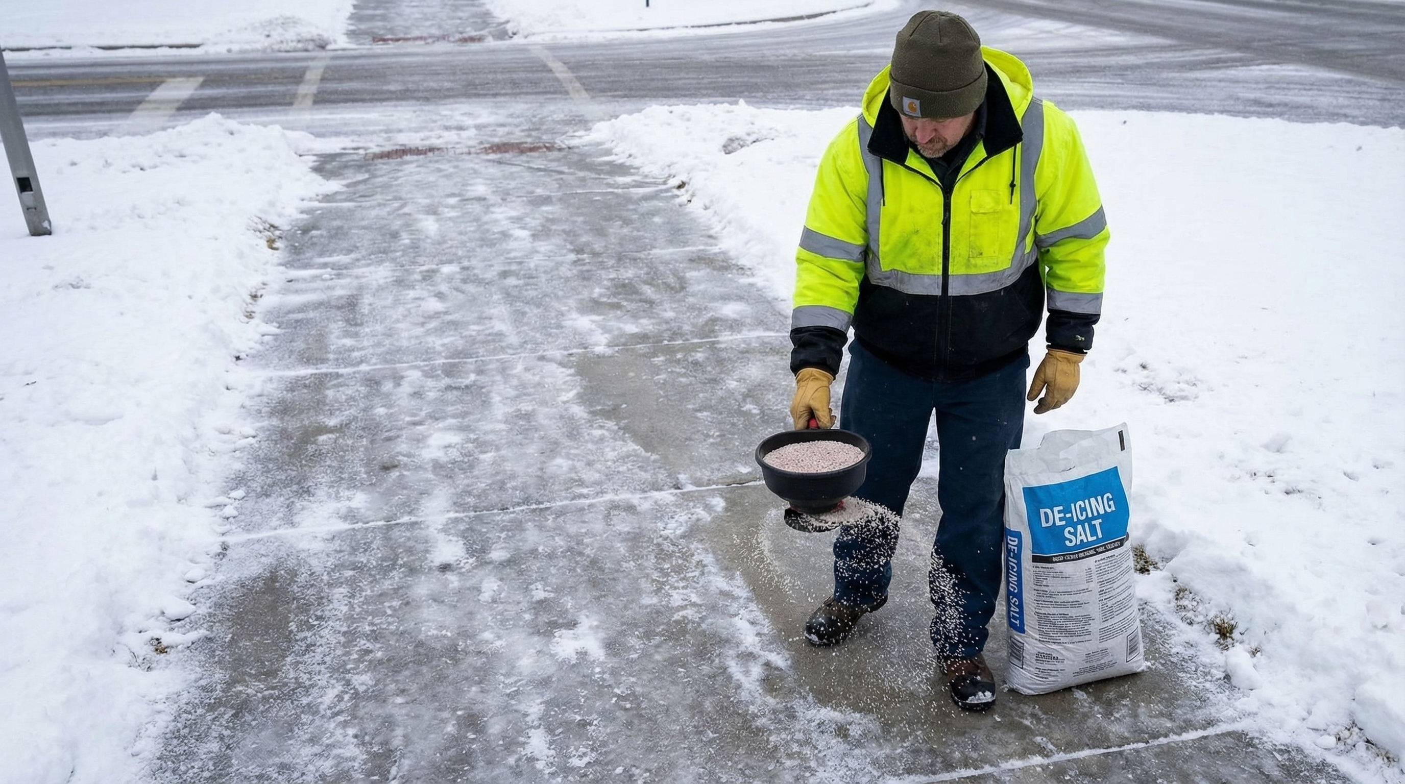 Seasonal snow removal contract service providing reliable winter care in Fort Wayne Indiana